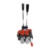 Wholesale 2P40 2 Spool Hydraulic Multi Directional Control Valve Factory Price for Loader Sanitation Machinery