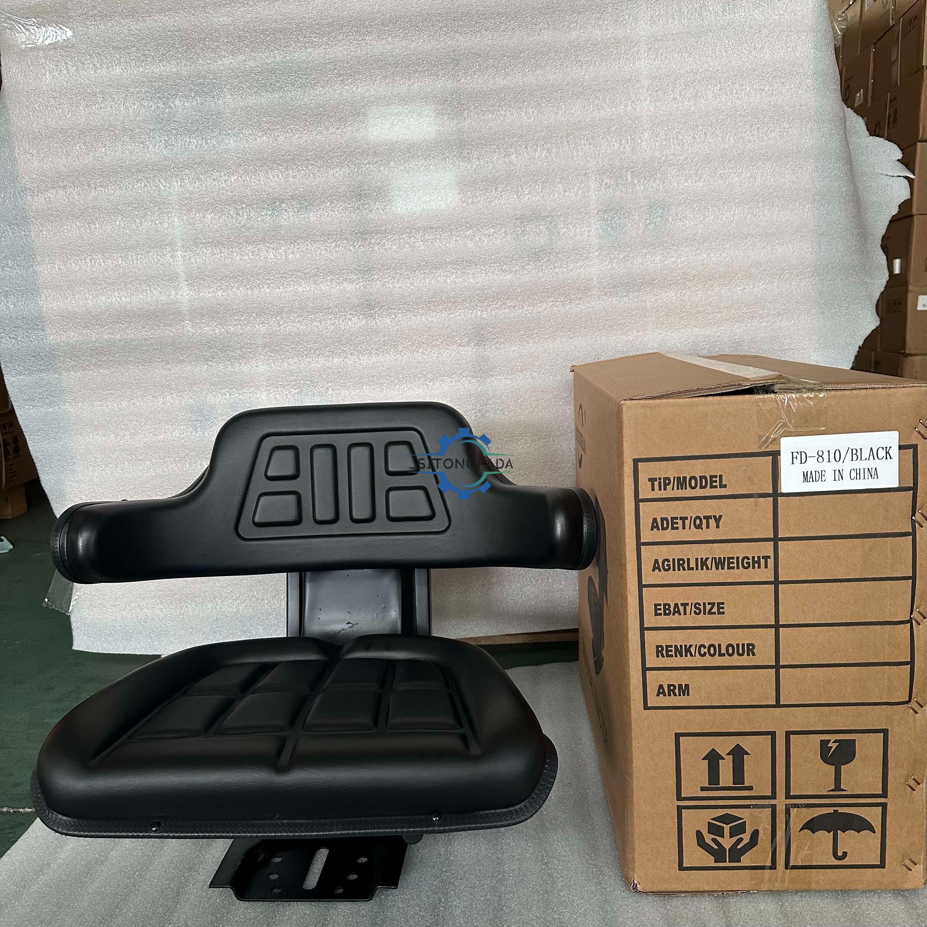 Factory Wholesale Shock Absorbing Tractor Seat Agricultural Machinery Seat for Farm Tractor Popular Model FD-810