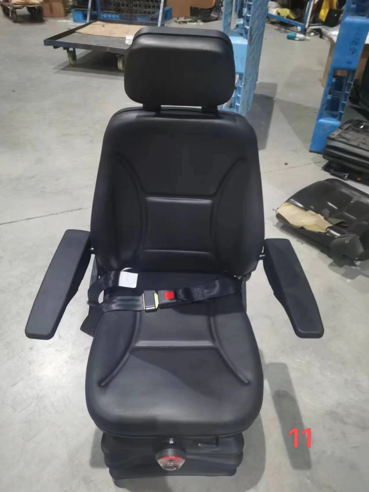 Universal Leather Adjustable Public Bus Vehicle Driver Seat With Backrest FD-835-1