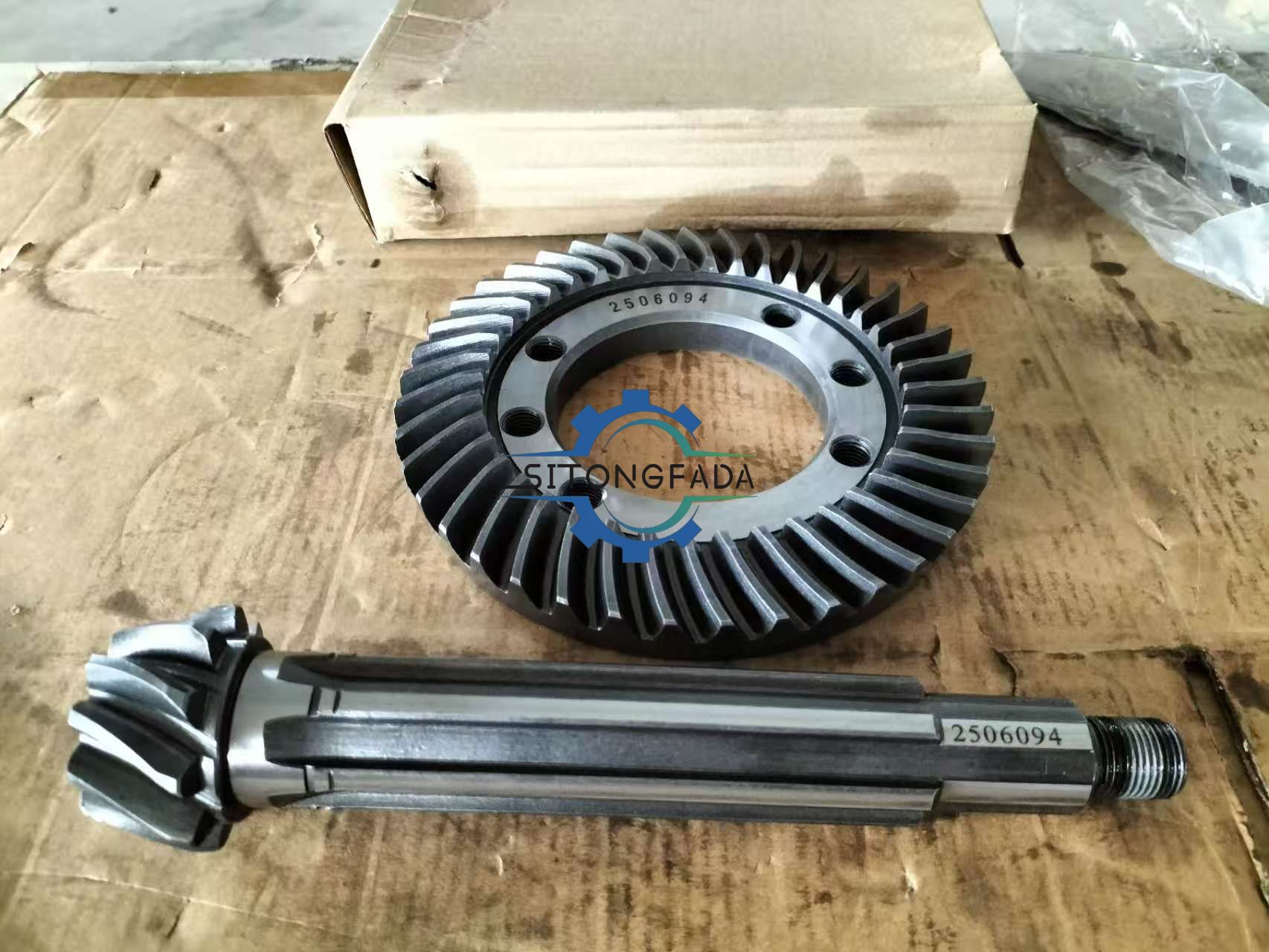 Factory Direct Bevel Gear Set High Precision Crown Wheel Pinion Kit Parts for Farm Tractor Differential