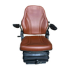 Suspension Tractor Seat With Adjustable Armrest, Shock Absorbing Driver Seat For Farm Loader Excavator Harvester FD-800-1