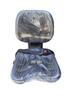 Black Compact Tractor Seat With Headrest Safety Belt, Mini Farm Machinery Driver Seat For Small Loader Forklift FD-807