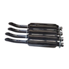 Black Painted Steel Tractor Muffler Exhaust Silencer Pipe for Agricultural Farm Machinery Engine Replacement Parts ST-025