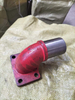 Exhaust Elbow Connector Pipe Tractor Engine Exhaust Pipe Joint for Agricultural Machinery Spare Parts ST-021