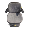 Mechanical Suspension Tractor Seat With Foldable Armrest For Excavator Forklift Construction Machinery ST-003