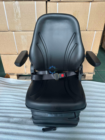 Direct Factory Durable Black Tractor Seat With Armrest Safety Belt For Farm Tractor Replacement Spare Parts FD-852