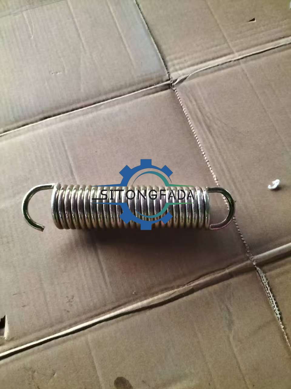 Factory Direct Galvanized Double Hook Extension Tension Spring High Elastic Parts for Farm Tractor Agricultural Seat Assembly