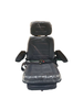 Adjustable Suspension Machinery Seat With Headrest Armrest Safety Belt For Tractor Excavator Forklift Loader FD-801