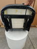 Adjustable PVC Leather Tractor Seat Without Armrest, Reclining Engineering Seat for Forklift Loader Excavator FD-823