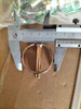 8mm Round Wire Lock Pin, Safety Lynch Pin for Tractor Trailer Farm Machinery, Zinc Plated Quick Release Ring Cotter Pin