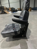 Universal Headrest Seat for Construction & Agricultural Machinery - Ergonomic Black PU Seat, Adjustable Backrest. FD-819