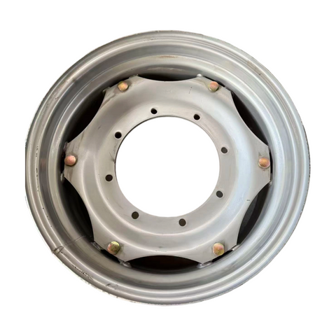 Agricultural Tractor Steel Wheel Rim Heavy Duty Farm Machinery Wheel Hub With Tire Fixing Bolts For Farm Tractor Replacement Parts W10-24 