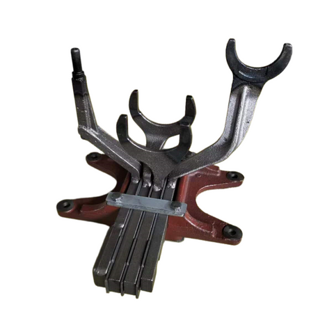 Cast Iron Gear Shift Fork Assembly Tractor Transmission Shift Bracket for Agricultural Farm Machinery Replacement Parts ST-027