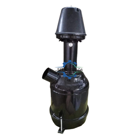 Black Metal Dry Type Air Cleaner Assembly Tractor Air Filter Housing for Farm Agricultural Machinery Engine Parts ST-024