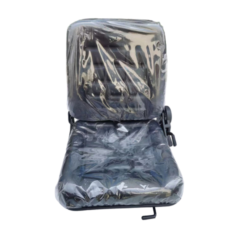 Foldable Reclining PVC Tractor Seat Adjustable Backrest Driver Seat For Forklift Excavator Loader Farm Construction Machinery FD-816