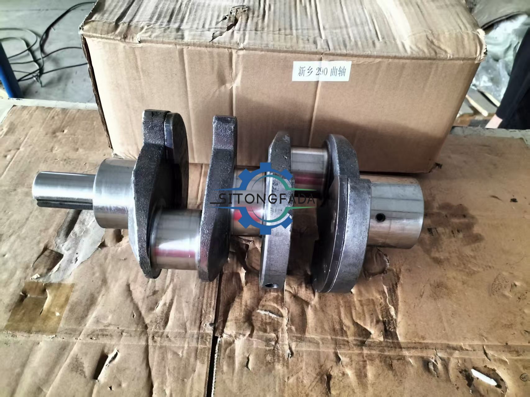 Manufacturer Outlet Forged Steel Crankshaft High Toughness Anti-Wear Engine Crank Shaft For Tractor 