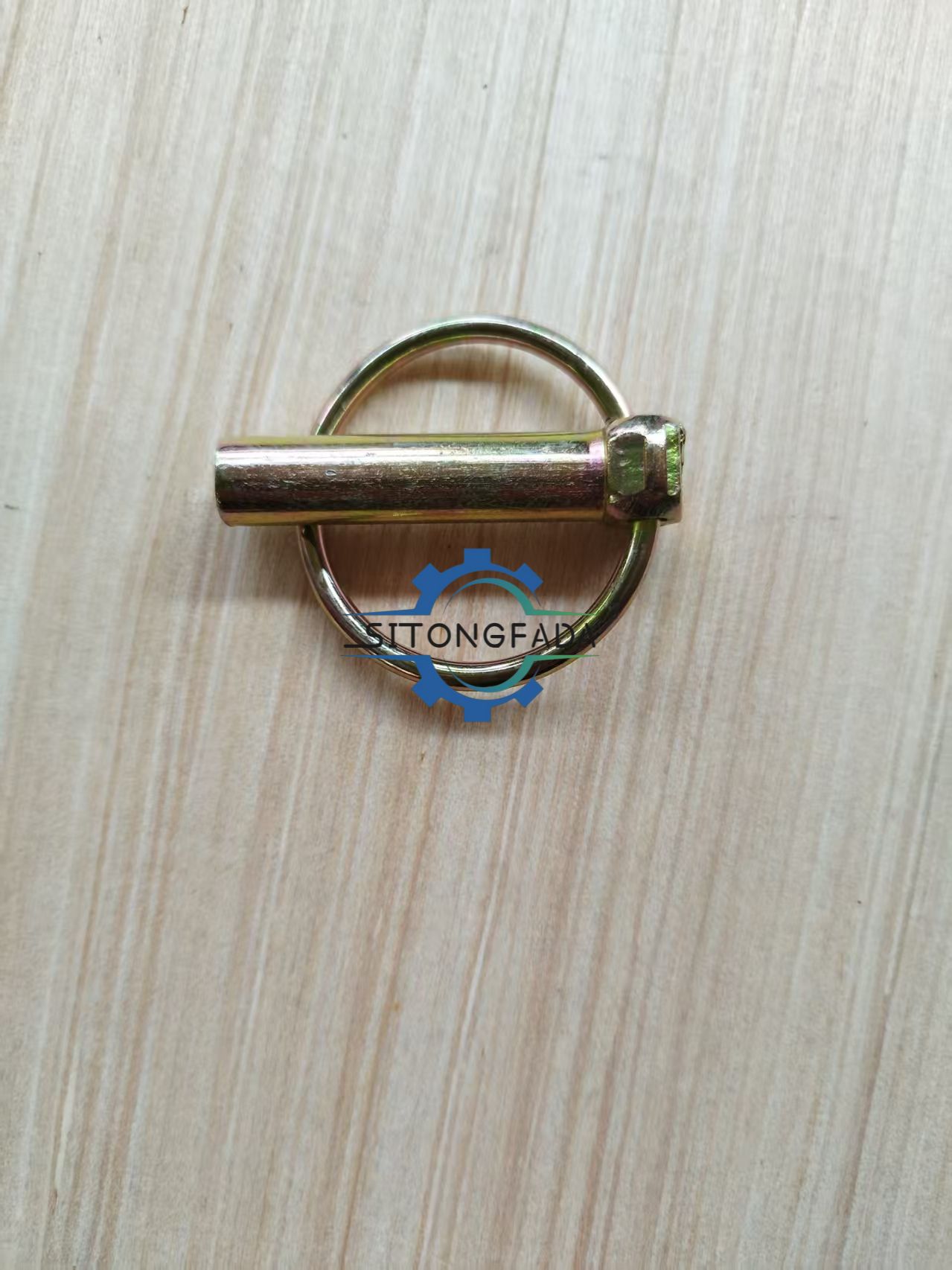 Factory Direct Zinc Carbon Steel Lynch Pin O Ring Safety Lock Pin for Tractor Trailer Agricultural Machinery Parts