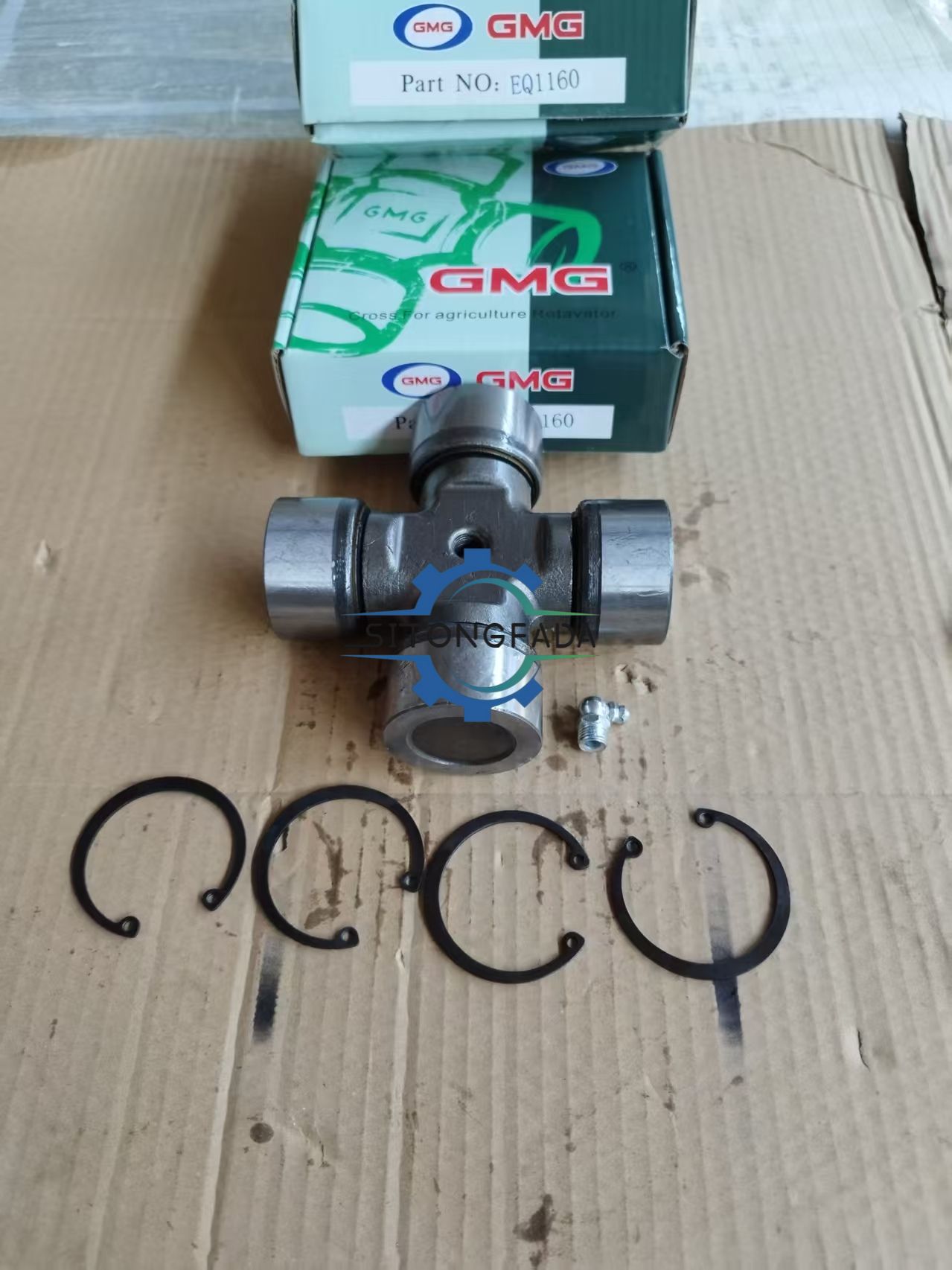 Factory Direct High Hardness EQ1160 Universal Joint Cross U-Joint for Agricultural Rotavator Farm Tractor Drive Shaft