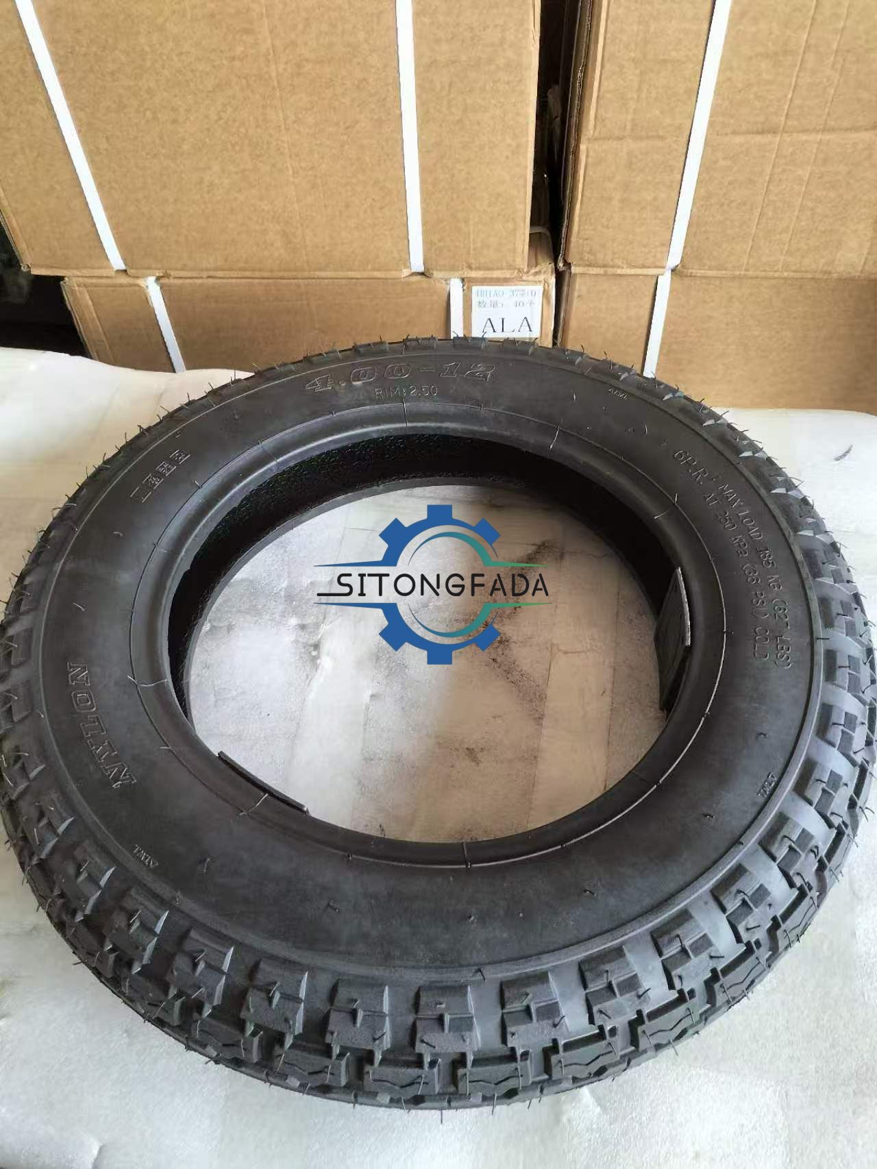 Factory Direct Anti Puncture Nylon Farm Tractor Rubber Outer Tyre Inner Tube Set For Agricultural Machinery Parts