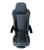 Suspension Tractor Seat With Armrest Integrated Safety Belt, Luxury Driver Seat for Truck Excavator Harvester FD-803