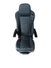 Factory Direct Whole Sale DC12V/24V PVC Leather Multi-functional Bus Driver Seat Air Suspension Base Tractor Driver Seat FD-854