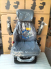 Factory Direct Fabric Suspension Tractor Seat With Armrest Headrest Safety Belt Adjustable Operator Seat for Farm Tractor Parts