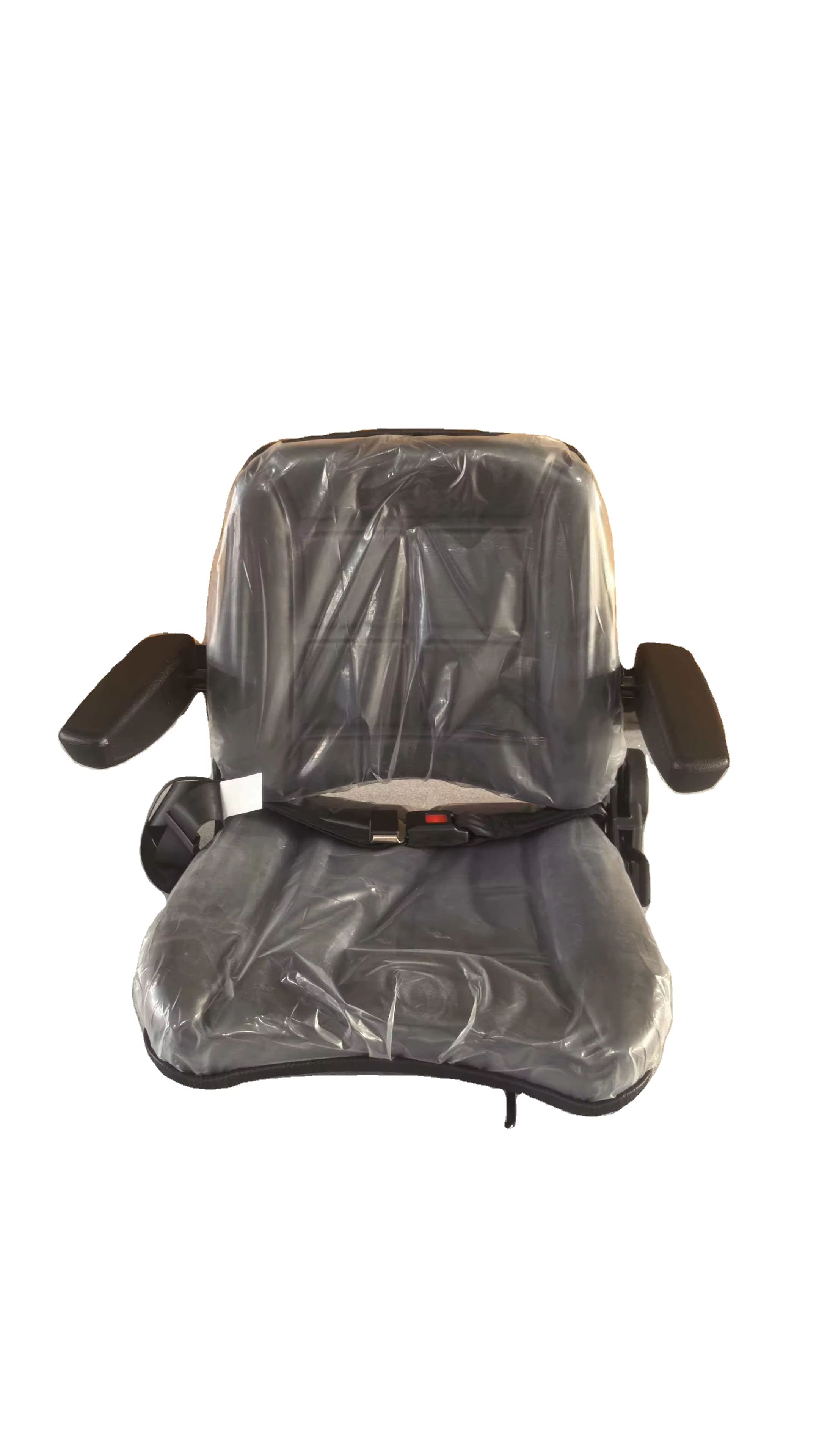 Adjustable Backrest Machinery Seat With Foldable Armrest Safety Belt For Tractor Forklift Excavator Mower FD-820
