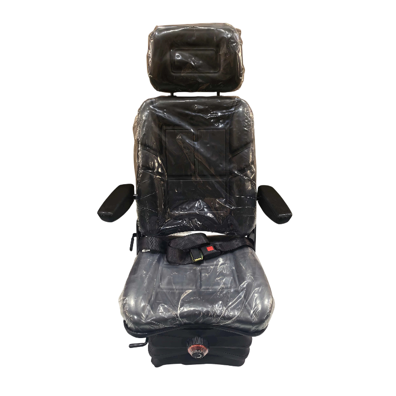 Suspension Adjustable Tractor Seat With Headrest Armrest Safety Belt For Excavator Forklift Construction Machinery FD-853-1