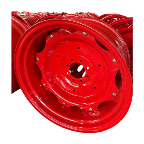 Heavy Duty Farm Tractor Steel Wheel Rim Multi Sizes Optional Agricultural Wheel Hub for Harvester Tractor Farm Equipment W16-30