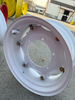 White Painted Tractor Steel Wheel Rim Heavy Duty Agricultural Farm Wheel Hub With Tire Lock Bolts W10-24 