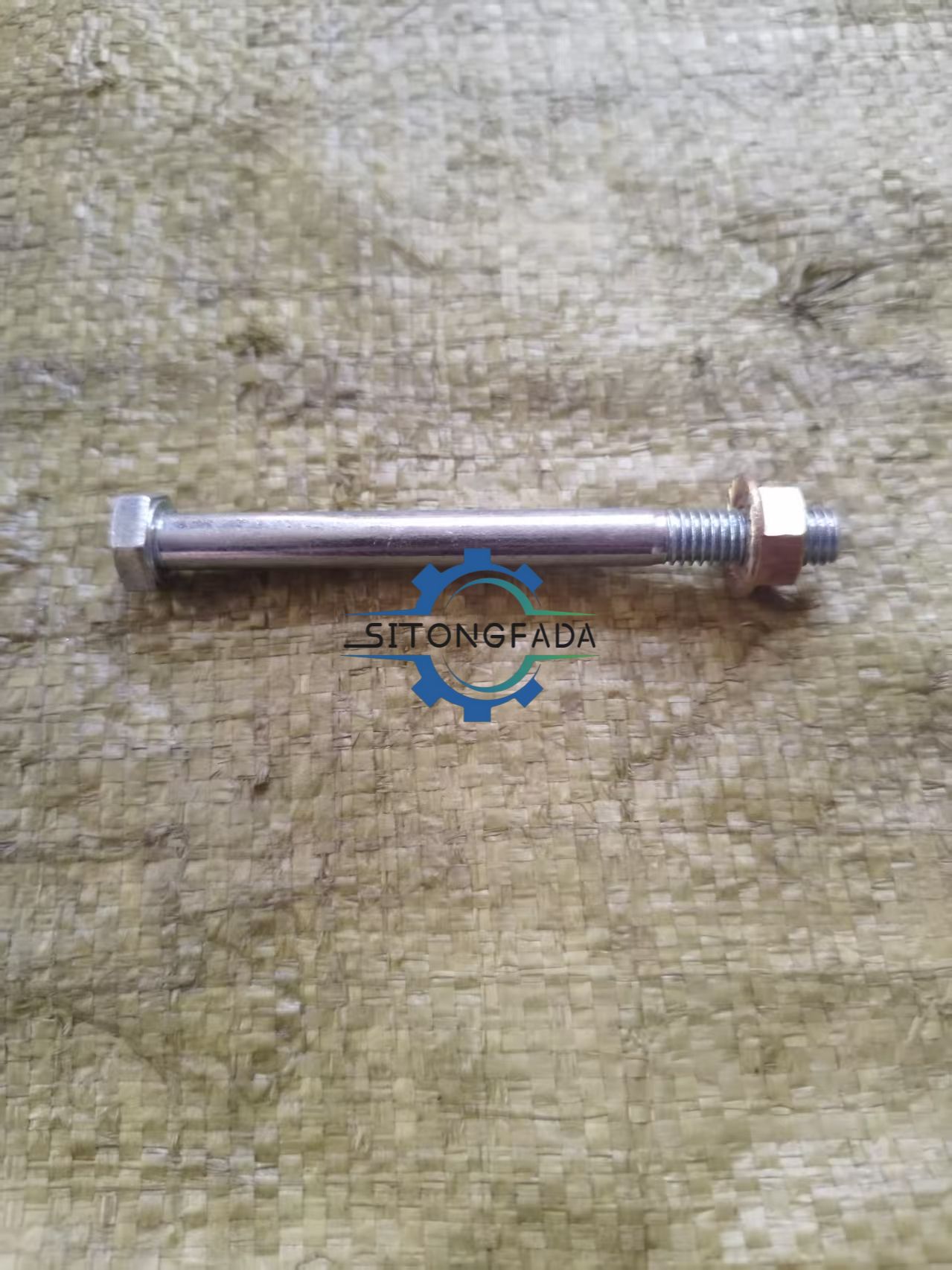 Factory Direct Supply M8x1.25x90 Hex Bolt With Nut 25mm Thread Zinc Plated Fastener Kit For MTZ Farm Tractor