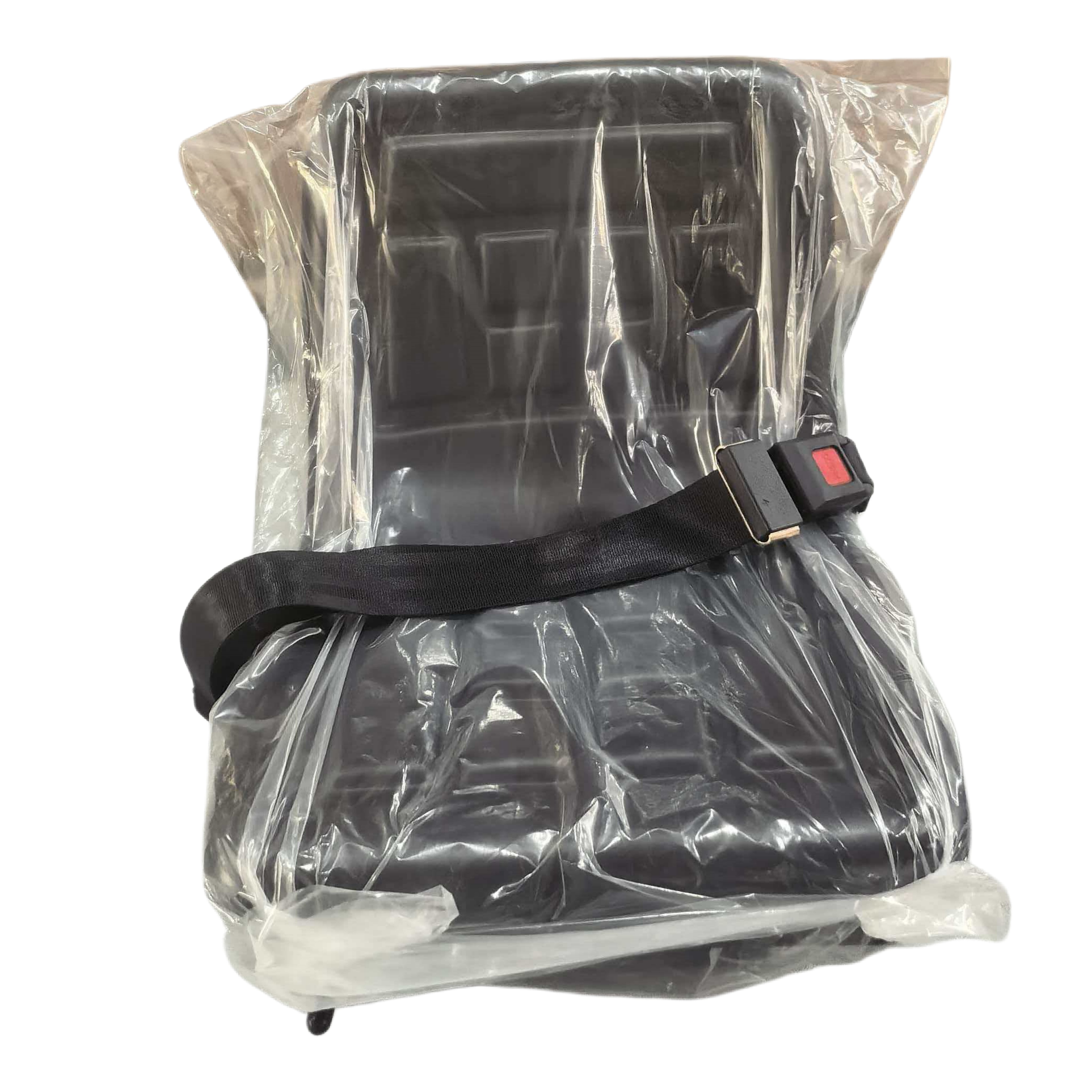 Black PVC Industrial Machinery Driver Seat With Safety Belt for Tractor Forklift Excavator Loader Mower FD-808