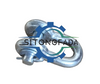 Factory Direct Galvanized Forged D Shackle Pin Assembly Hot Sale Spare Parts for MTZ Belarus Agricultural Farm Tractor