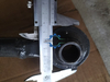 Factory Direct Black Painted Tractor Lower Link Arm Heavy Duty Spare Parts for Kubota M6040 Farm Agricultural Tractor