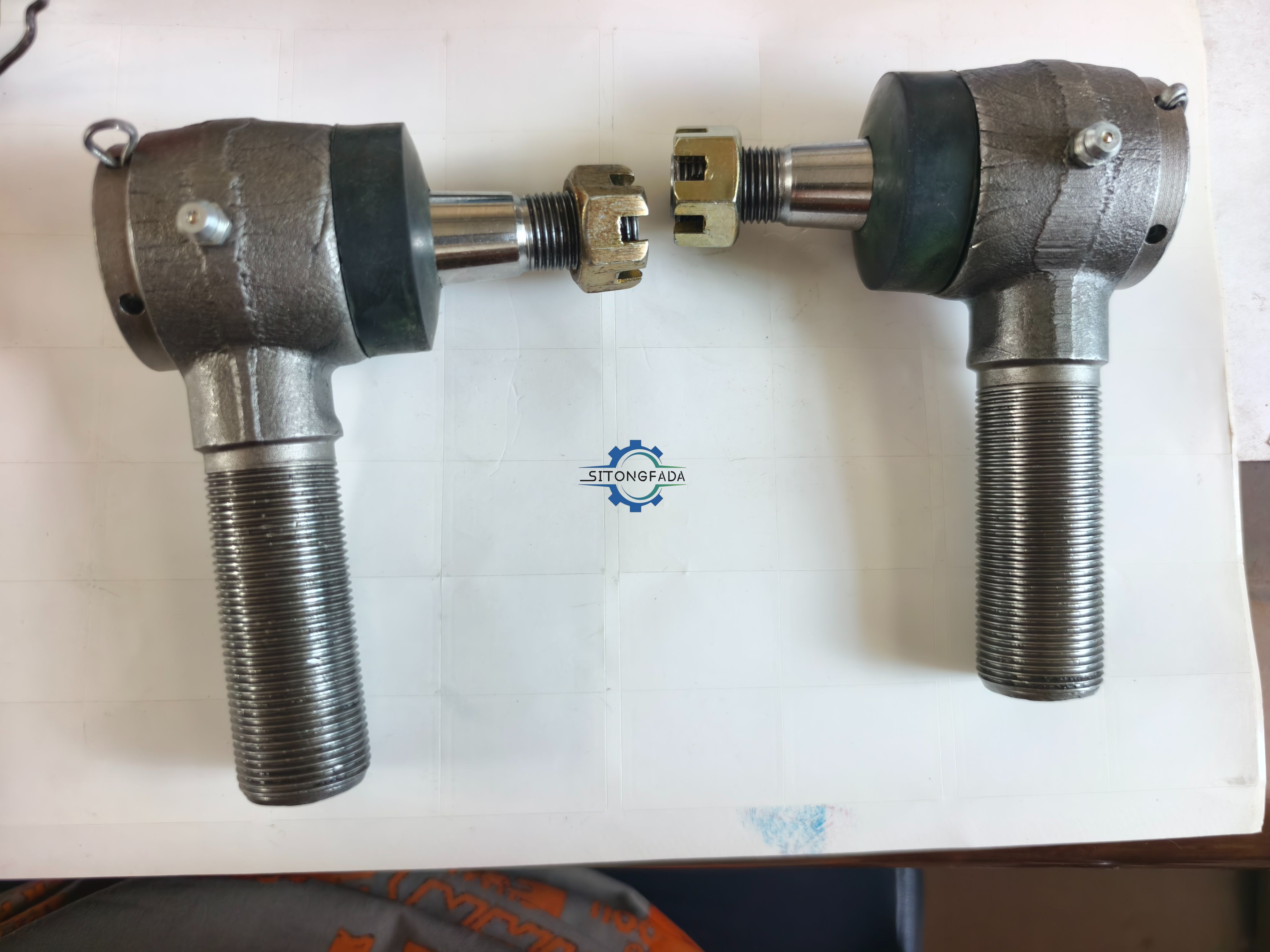 Factory Wholesale Forged Heavy Duty Tie Rod End Ball Joint Steering Joint Kit for Ford Farm Tractor Steering Mechanism Accessory