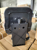 Brown PVC Compact Tractor Driver Seat with Safety Belt, Mini Farm Machinery Seat for Small Loader Excavator Forklift FD-218