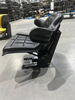 Black PVC Suspension Tractor Seat Adjustable Backrest Agricultural Machinery Seat For John Deere Harvester Loader Farm Equipment Replacement Parts FD-810