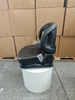 Adjustable Sliding PVC Leather Tractor Seat, Reclining Operator Seat for Forklift Loader Small Construction Machinery FD-823-1
