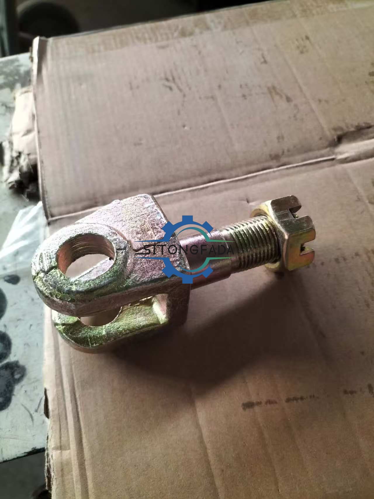 Factory Direct Galvanized Tractor Stabilizer Limit Rod Yoke Pin, Heavy Duty Forged Spare Parts for Farm Tractor