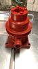 Factory Direct Red Painted Cast Iron Water Pump Replacement Spare Part For Farm Tractor Diesel Engine Cooling System