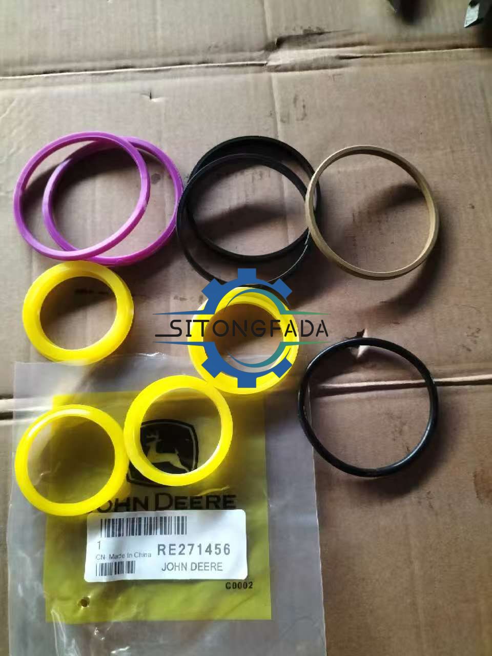 Factory Direct Oil Resistant Rubber Seal Kit Hydraulic Cylinder O Ring Seal Spare Parts For John Deere Farm Tractor