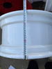 White Painted Tractor Steel Wheel Rim Heavy Duty Agricultural Farm Wheel Hub With Tire Lock Bolts W10-24 