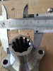10 Internal Spline Four-Hole Flange Hub Angle Gear Replacement Spare Parts For MTZ TONYVISTA Drilling Rig Transmission Connector