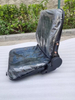 Foldable Reclining PVC Tractor Seat Adjustable Backrest Driver Seat For Forklift Excavator Loader Farm Construction Machinery FD-816