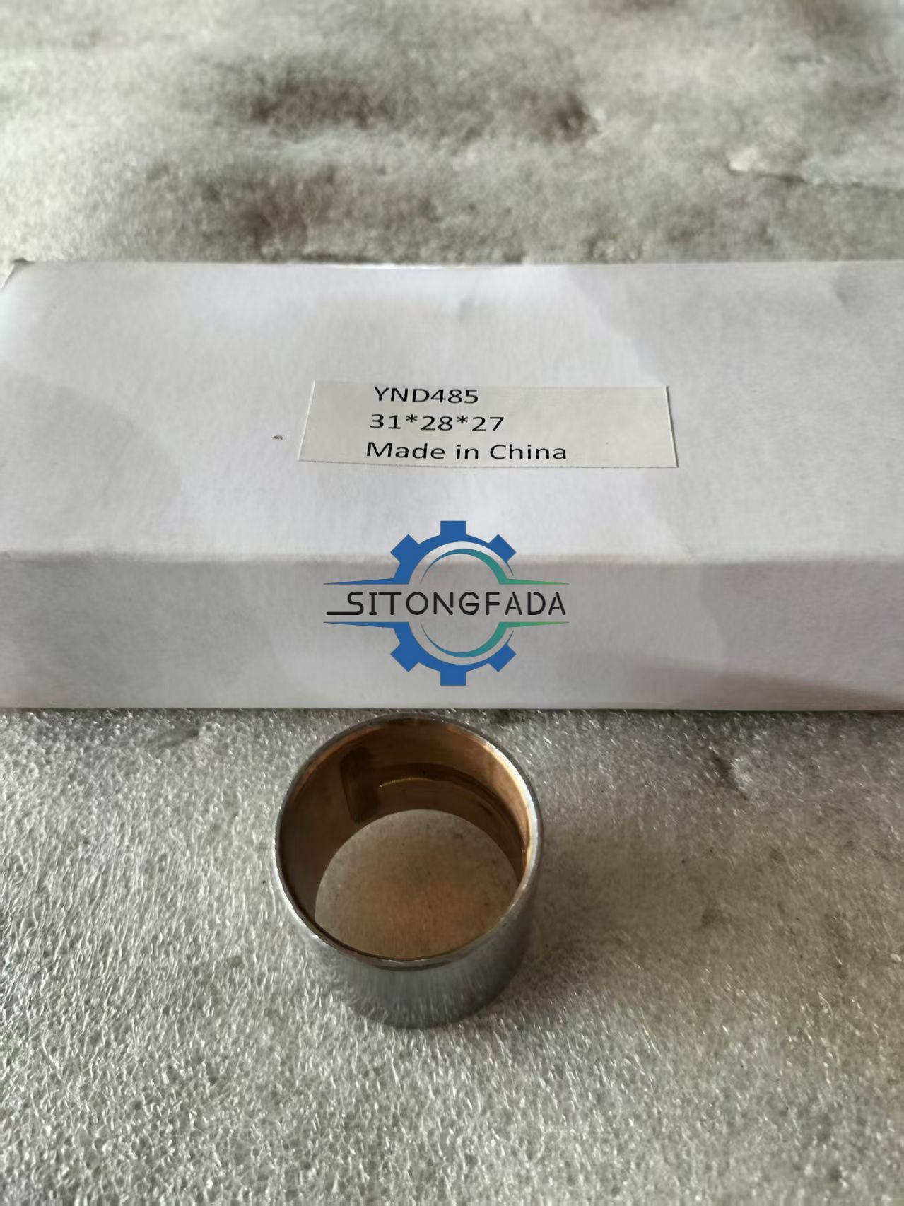 Factory Direct Bimetallic Connecting Rod Bushing KM485QB‑04201 Size 312827 For YND485 Tractor Engine Parts