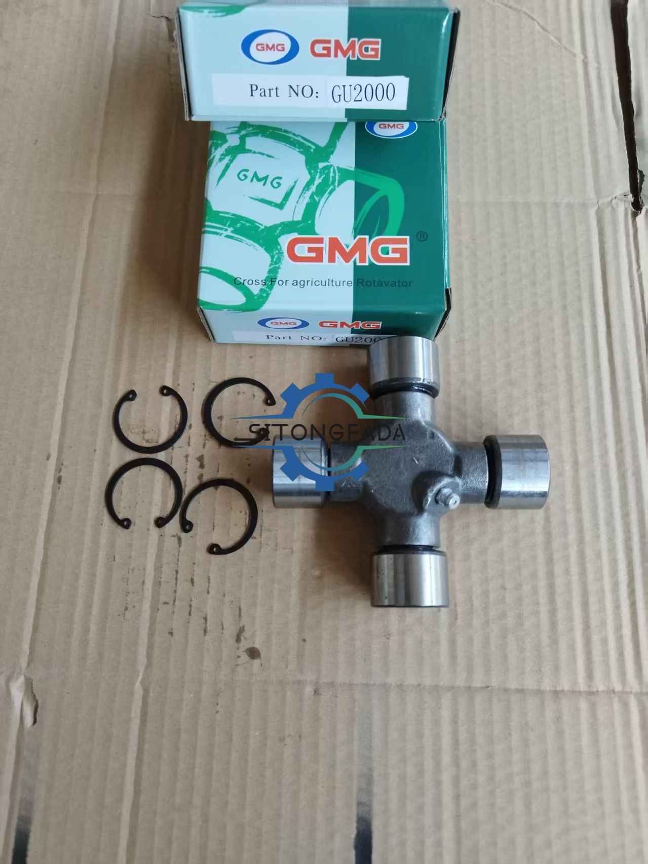Factory Direct High Hardness GU2000 Universal Joint Cross U-Joint for Agricultural Rotavator Farm Tractor Drive Shaft