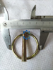 Factory Direct Galvanized Round Safety Lynch Pin Heavy Duty Metal Locking Cotter Pin for Farm Tractor Agricultural Machinery