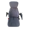 Fabric Suspension Tractor Seat With Headrest Armrest Safety Belt, Heavy Duty Driver Seat for Harvester Excavator Loader FD-985