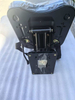 Black Compact Tractor Seat With Headrest Safety Belt, Mini Farm Machinery Driver Seat For Small Loader Forklift FD-807