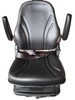 Adjustable Suspension Machinery Seat With Armrests & Safety Belt For Tractor Excavator Forklift Loader FD-852